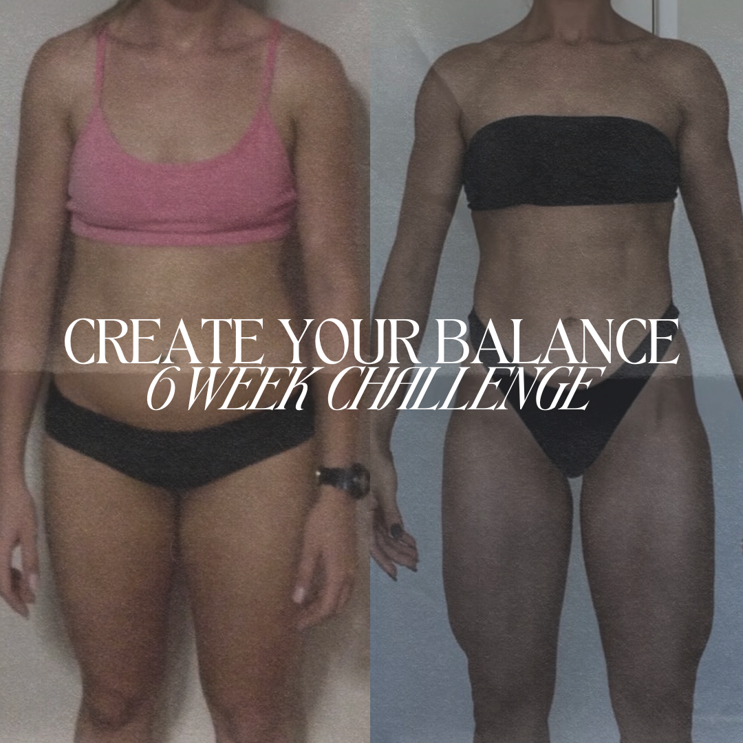 6 WEEK CHALLENGE - ONLINE FITNESS NUTRITION + MINDSET PROGRAM 11th Nov - 22nd Dec 2024